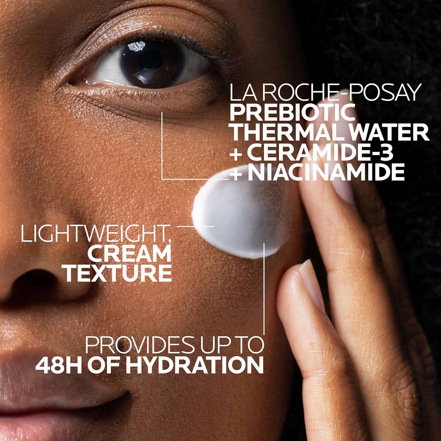 LA ROCHE-POSAY Toleriane Face Moisturizer, Ceramide & Niacinamide, 3.38oz