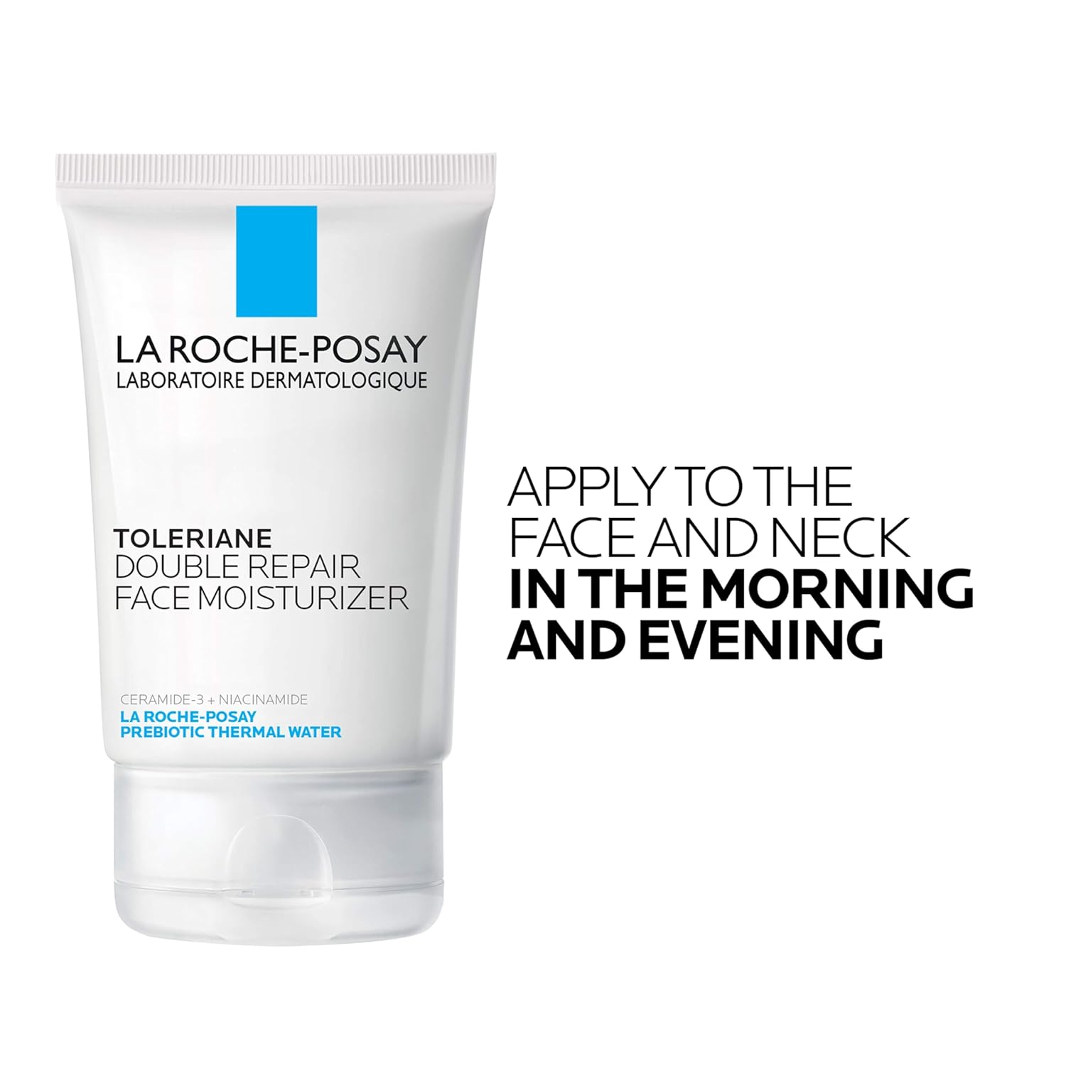 LA ROCHE-POSAY Toleriane Face Moisturizer, Ceramide & Niacinamide, 3.38oz